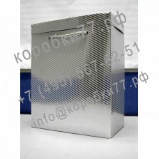 Подарочная коробка металлизированная SPM-A0004 200х250х110 мм